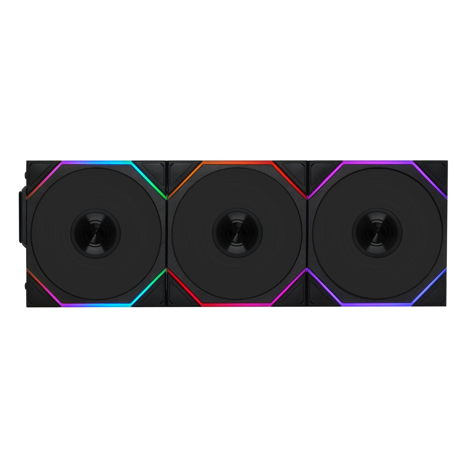 Lian Li UNI FAN TL 120 Reverse Blade Wireless 3 Pack Black - Best Buy