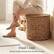 Dual Usage
Sturdy storage ottoman that doubles as a seat