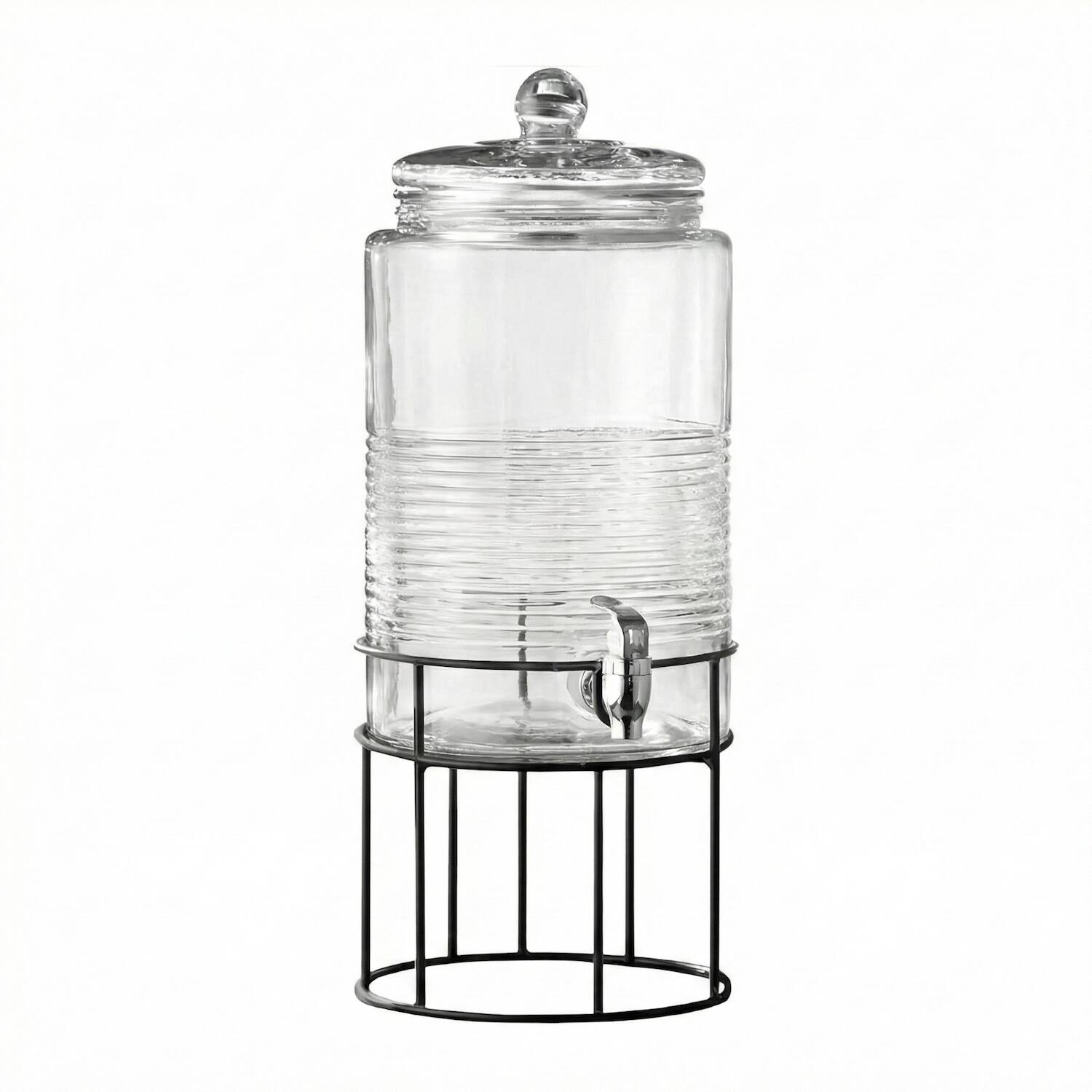 Angle. Style Setter - Covina Beverage Dispenser 1.90 Gal - Clear.