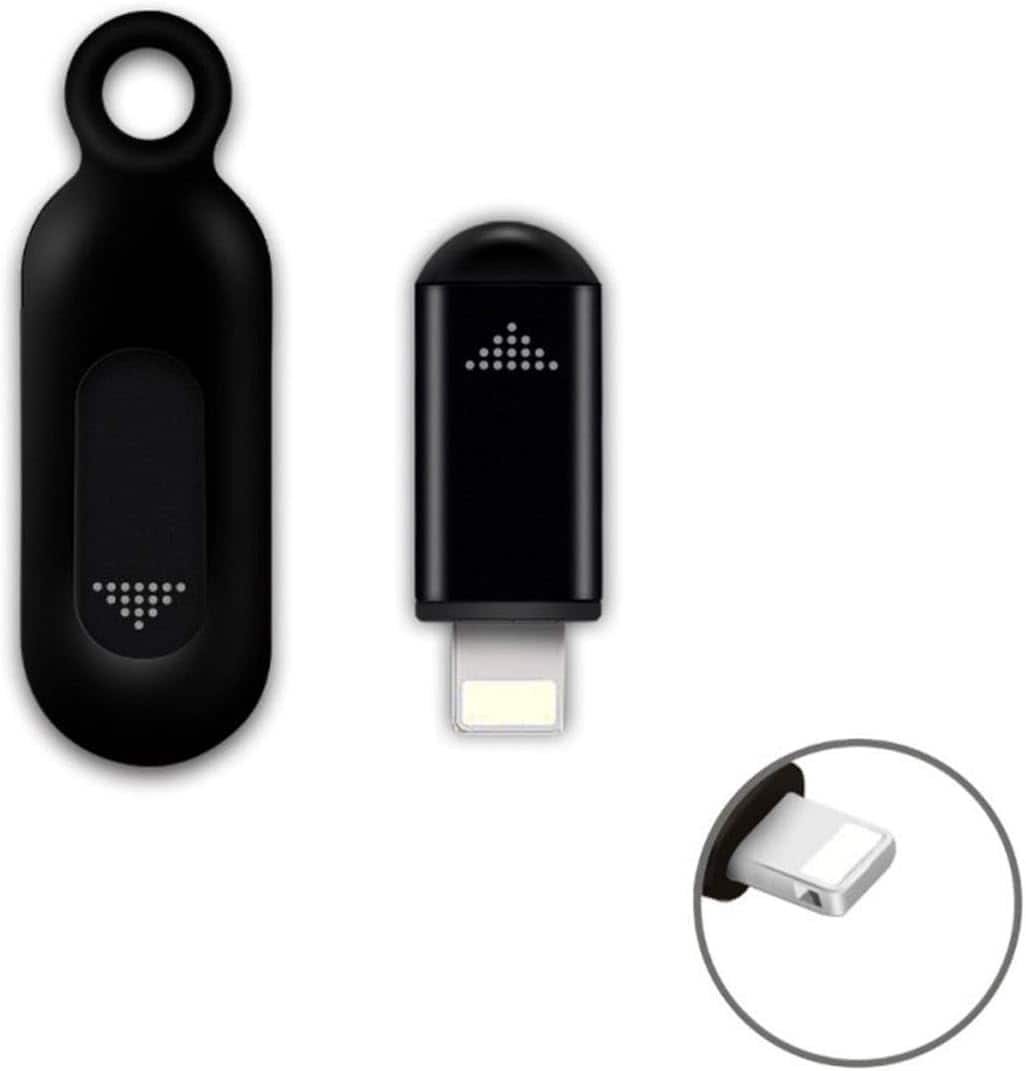 ACJPR - R09 Mini IR Remote Adapter – iOS, Controls TV/AC/DVD - Black