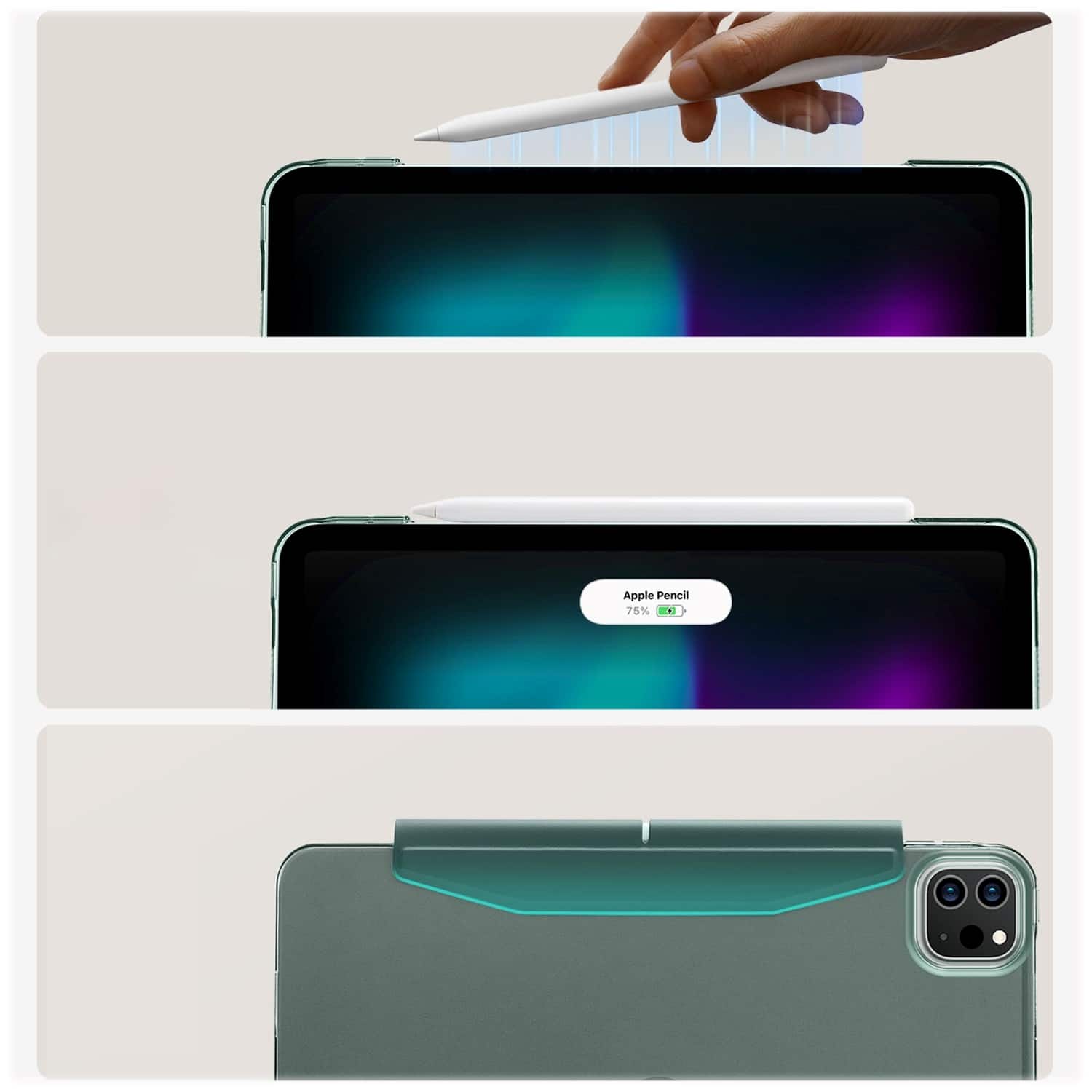 Apple Pencil 76% charged.