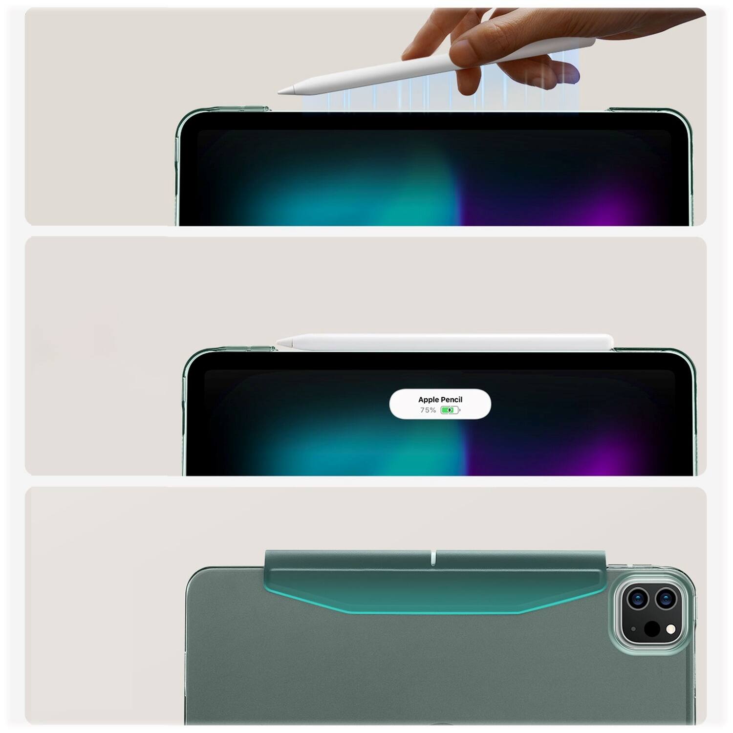 Apple Pencil 76% charged.