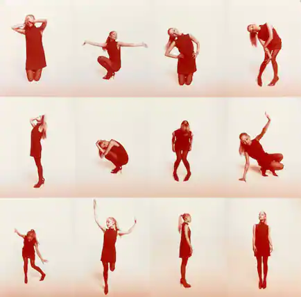 Front. Ariana Grande - Eternal Sunshine - Limited Translucent Ruby Red Colored Vinyl with Alternate Cover - VINYL LP.