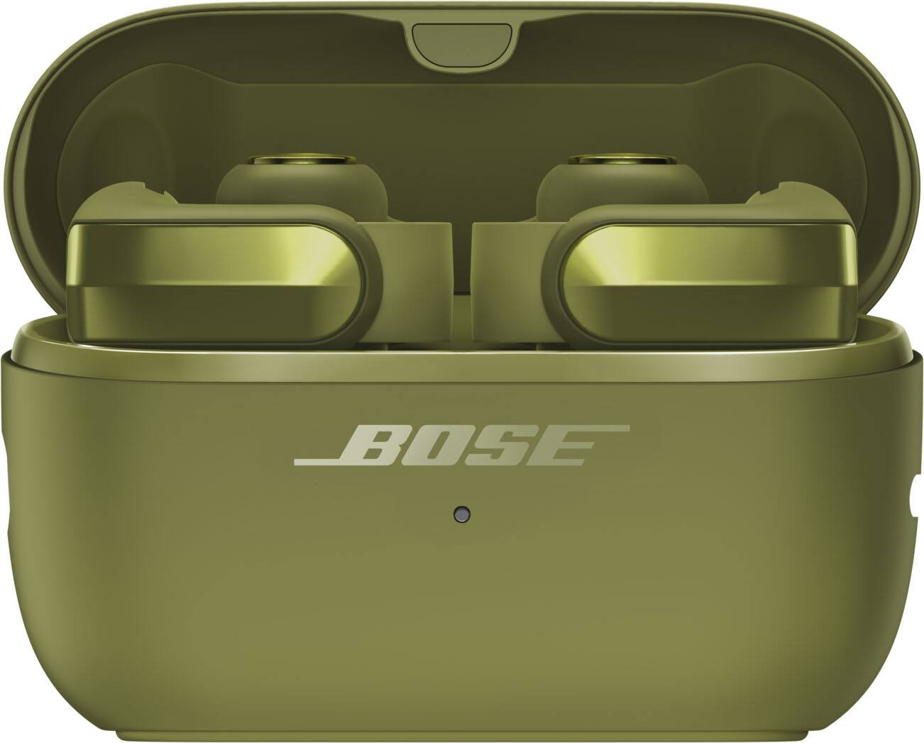 Alt View 11. Bose - Bose Ultra Open Earbuds (2nd Gen) - Wireless Bluetooth Open Ear Earbuds with Immersive Audio and Wireless Charging - Olive Green.