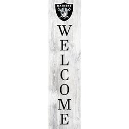 Fan Creations - Las Vegas Raiders 48'' Welcome Leaner - Multicolor