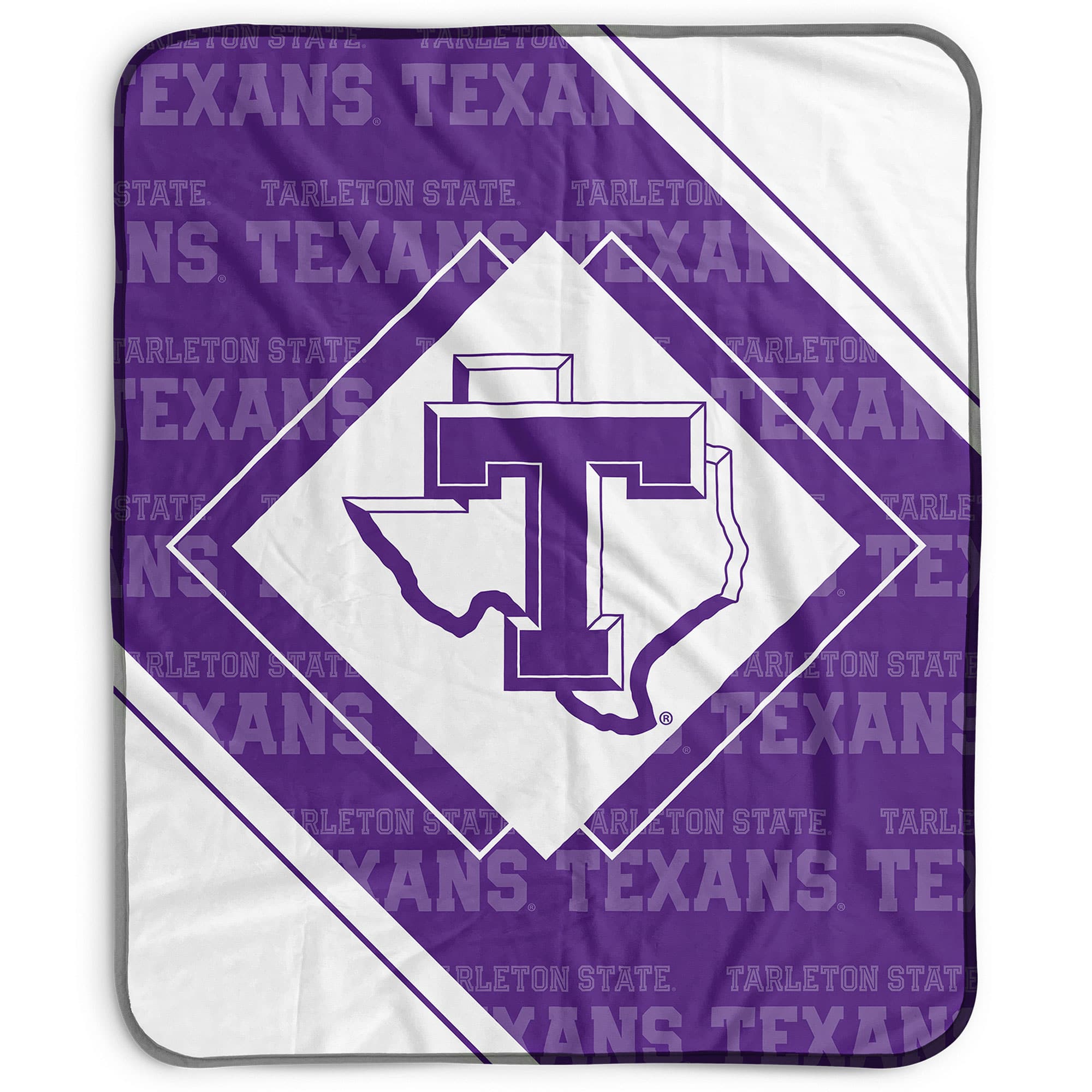 Pegasus - Tarleton State Texans 50" x 60" Diamond Logo Fleece Blanket - Multicolor