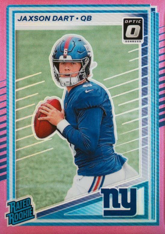 JAXSON DART QB OPTIC O DONRUSS 6 RATED ROOKIE ny