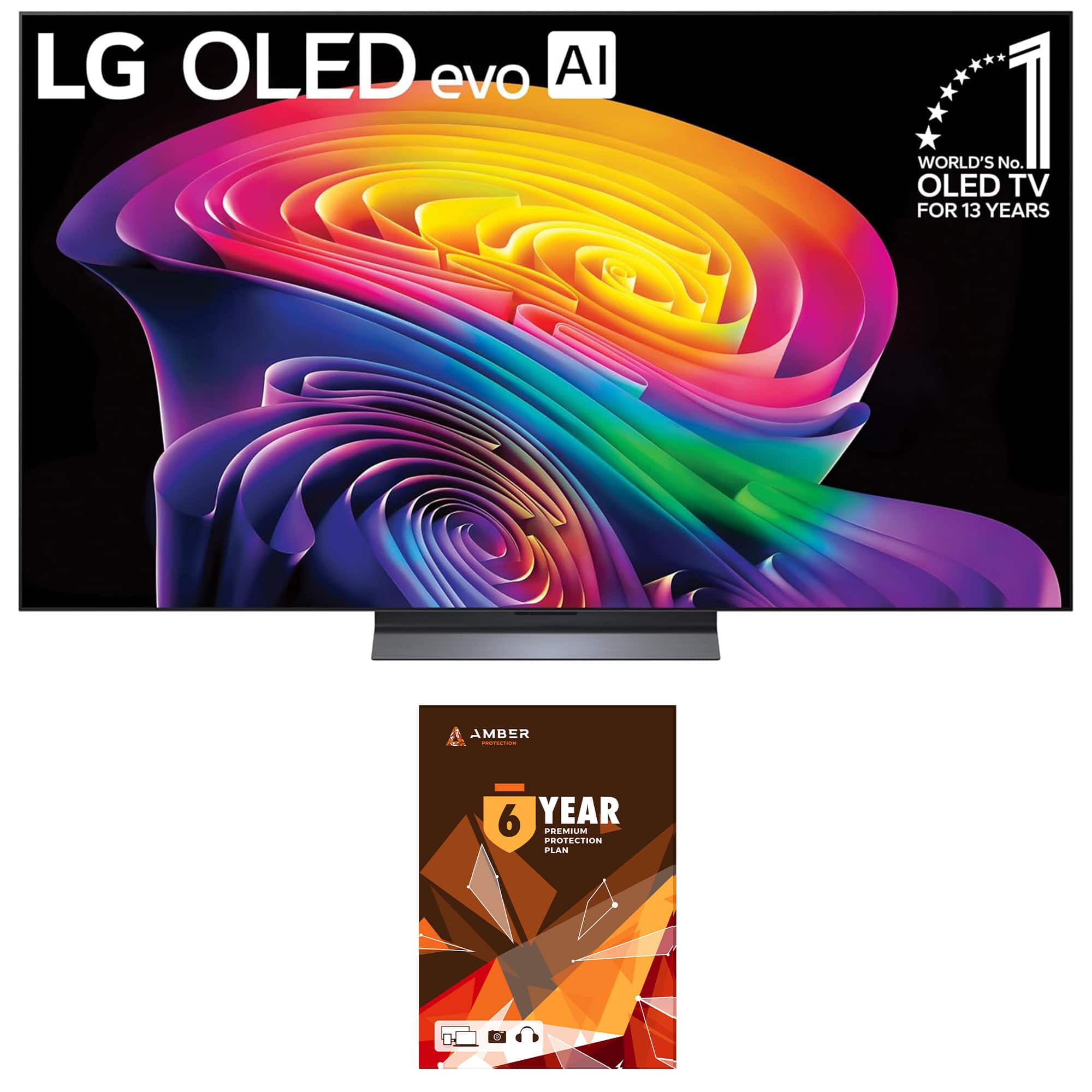 Lg | | OLED55C6PUA 55 Inch Class OLED AI C6 4K Smart TV with 6 Year Amber Protection Plan (2026) | Black | Best Buy