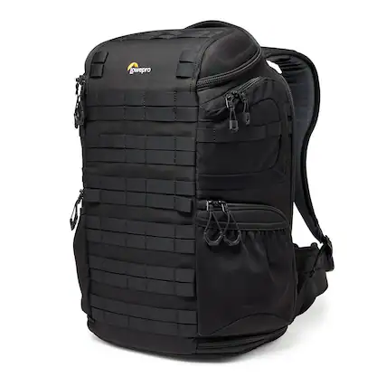 Front. Lowepro - Lowepro ProTactic BP 450 AW III 28L Camera Backpack, Black.