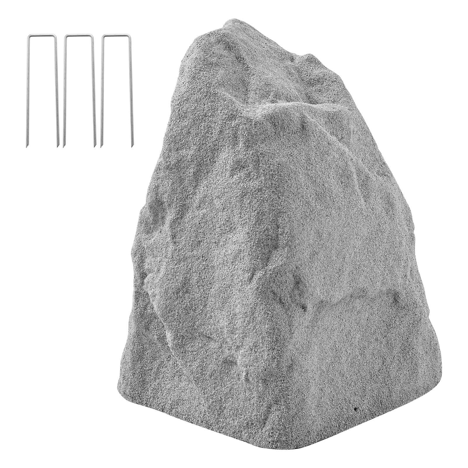 Alt View 5. VEVOR - Faux Rock Cover, Outdoor Fake Landscape Rock Well Pump Cover, Realistic Appearance, Weather-Resistant Artificial Boulder - Dark grey.