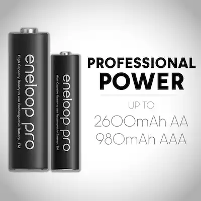 Pile rechargeable Panasonic NiMH, Micro, AAA, HR03, 1,2 V/550 mAh Pile rechargeable Panasonic NiMH, Micro, AAA, HR03, 1,2 V/550 mAh