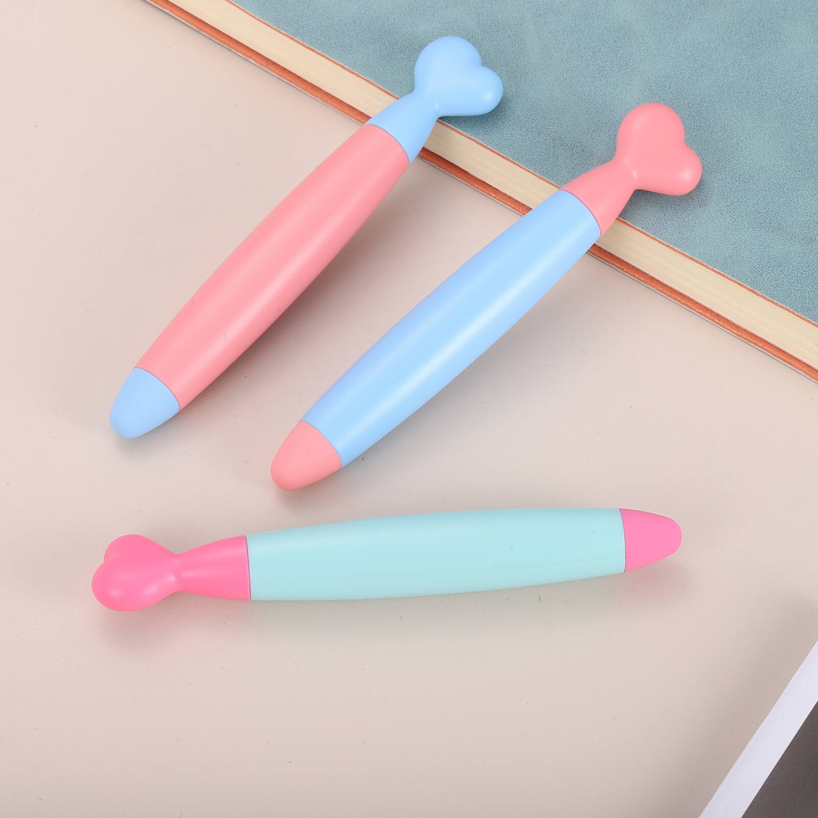 Alt View 4. Unique Bargains - 2pcs Crayon Stylus Pens High Sensitivity Universal Capacitive Pens for Touch Screen Devices, Phone, Tablet - Light Blue.