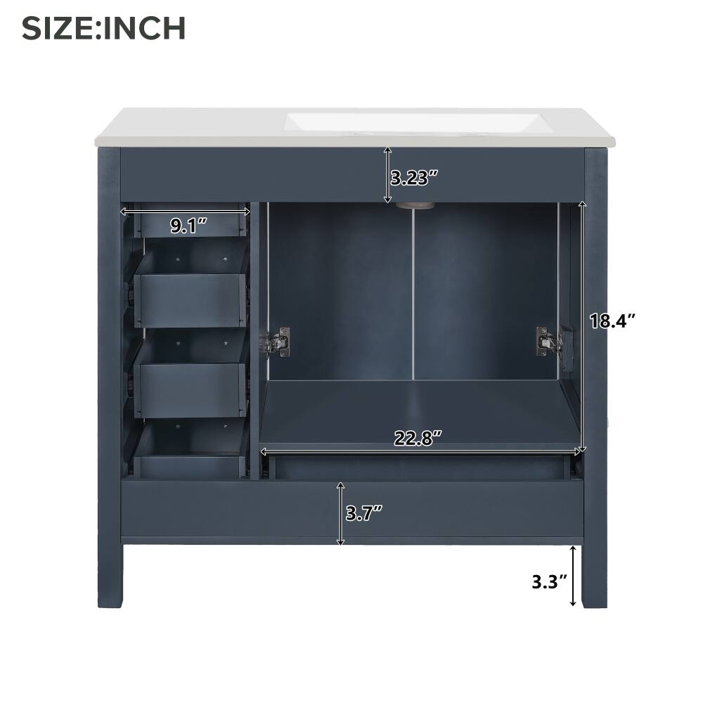SIZE: INCH  
3.23" 9.1" 18.4" 22.8" 3.7" 3.3"