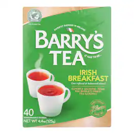 Barry's Tea - Irish Breakfast - Case of 6 - 40 Bags