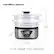 Hamilton Beach 12.6" 2-Tier Digital Food Steamer
7.3"
13.8"