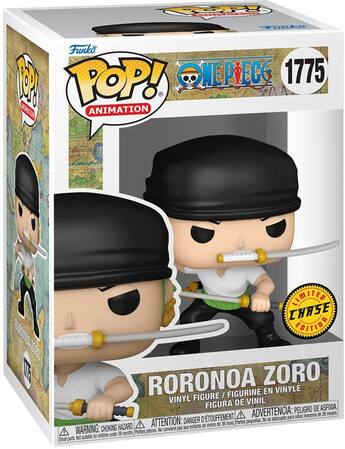 Funko POP! Anime: One Piece Zoro (Refresh) COLLECTIBLES Multicolor Funko POP! Anime: One Piece Zoro (Refresh) COLLECTIBLES Multicolor