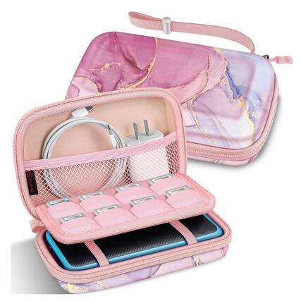 Front. Stock Preferred - Carrying Case For Nintendo 2DS XL/ 3DS XL LL Hard Shell Travel Cover Pouch Dream Marble - Dream Marble.