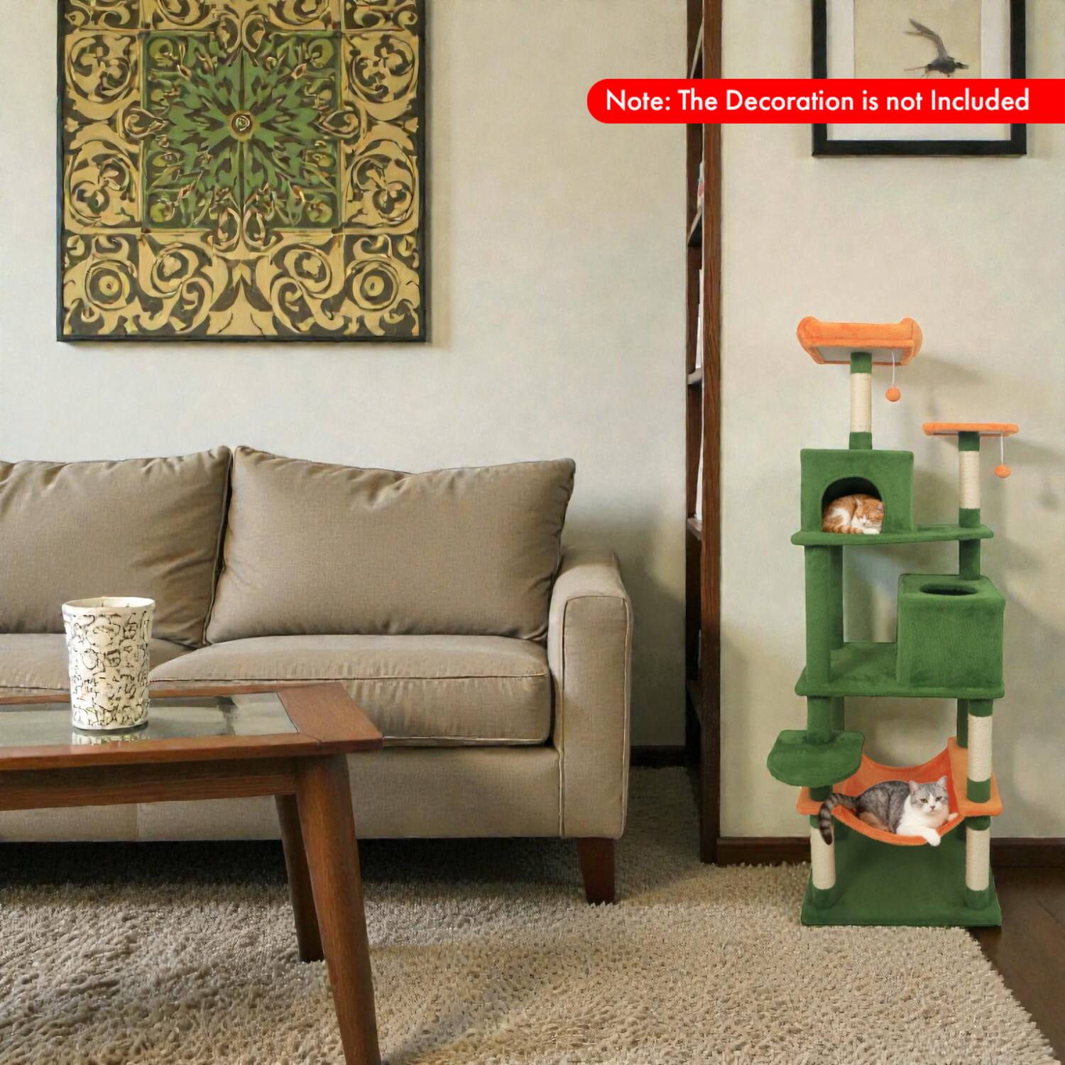 Note: The Decoration is not Included