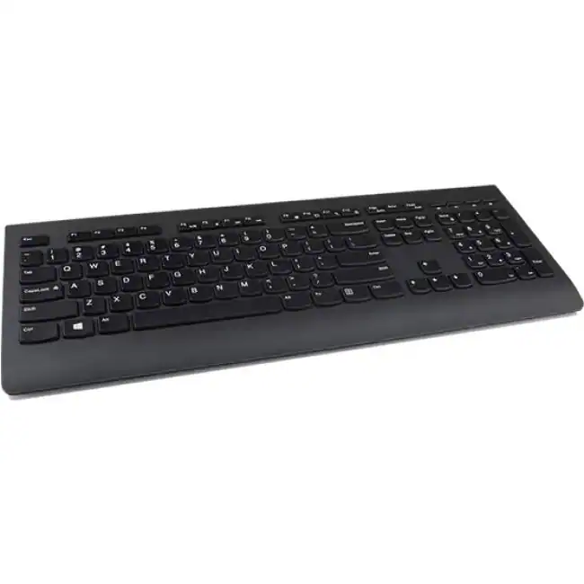 Alt View 4. Lenovo - Lenovo Professional Wireless Keyboard and Mouse - Keyboard and Mouse Set - Wireless - 2.40 GHz Operating Frequency - Spa - Unknown.