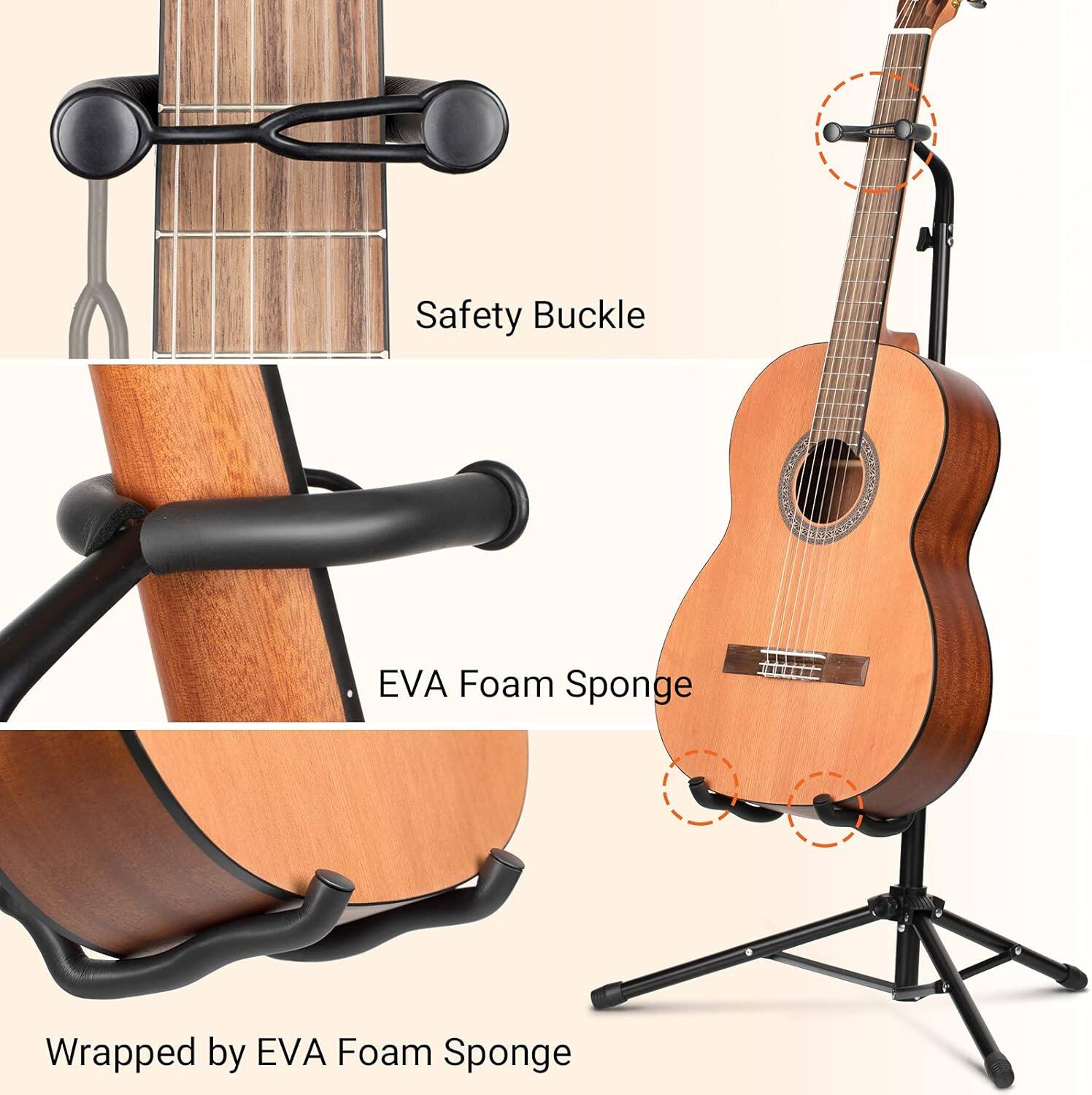 Safety Buckle  
EVA Foam Sponge  
Wrapped by EVA Foam Sponge