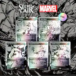 Wizards of The Coast - Magic: The Gathering TCG: Secret Lair x Marvel's Spider-Man - Venom Unleashed - Inks - Foil
