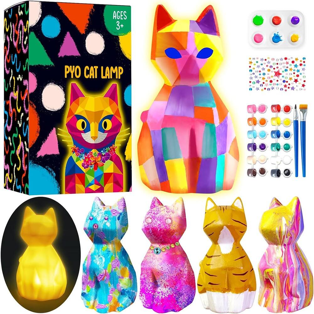 AGES 3+  
PYO CAT LAMP