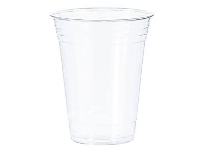 Front. Solo - Cold Cups, 16 Oz., 50/Pack - Ultra Clear.