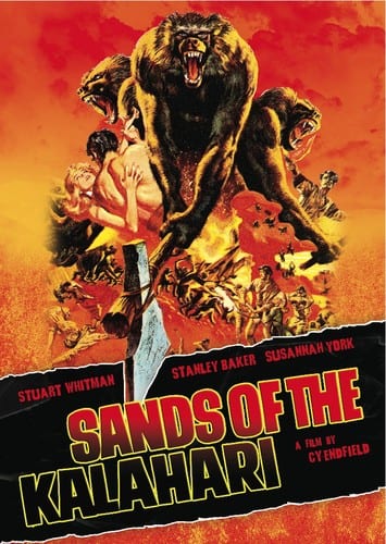 Front. Sands of the Kalahari   - DVD.