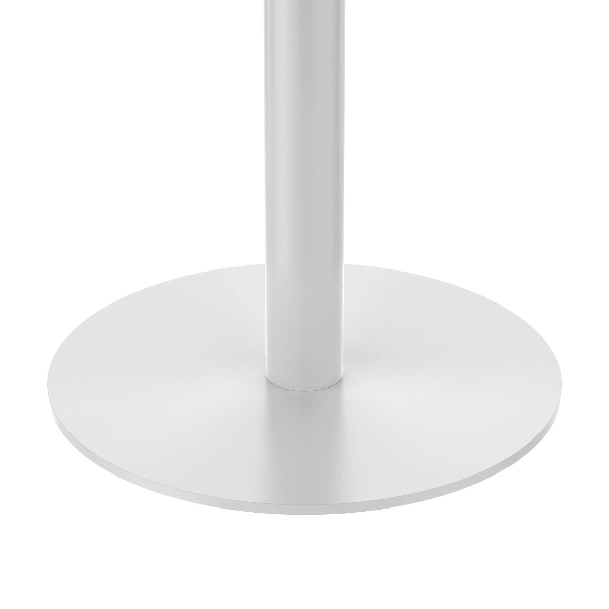 Alt View 8. Loheer - Loheer White Sintered Stone Dining Table, Square Marble Look Tabletop for Small Spaces - White.