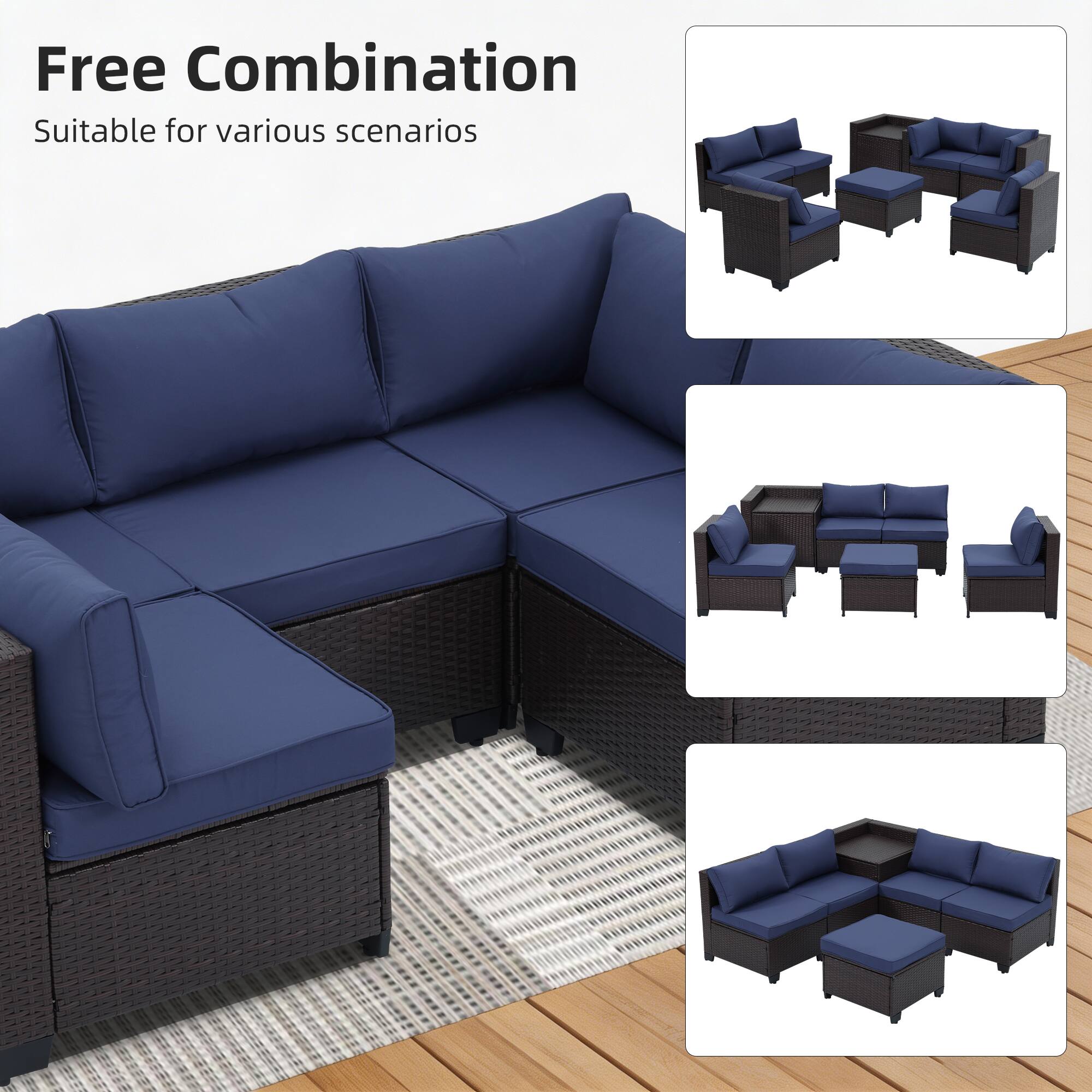 Free Combination  
Suitable for various scenarios