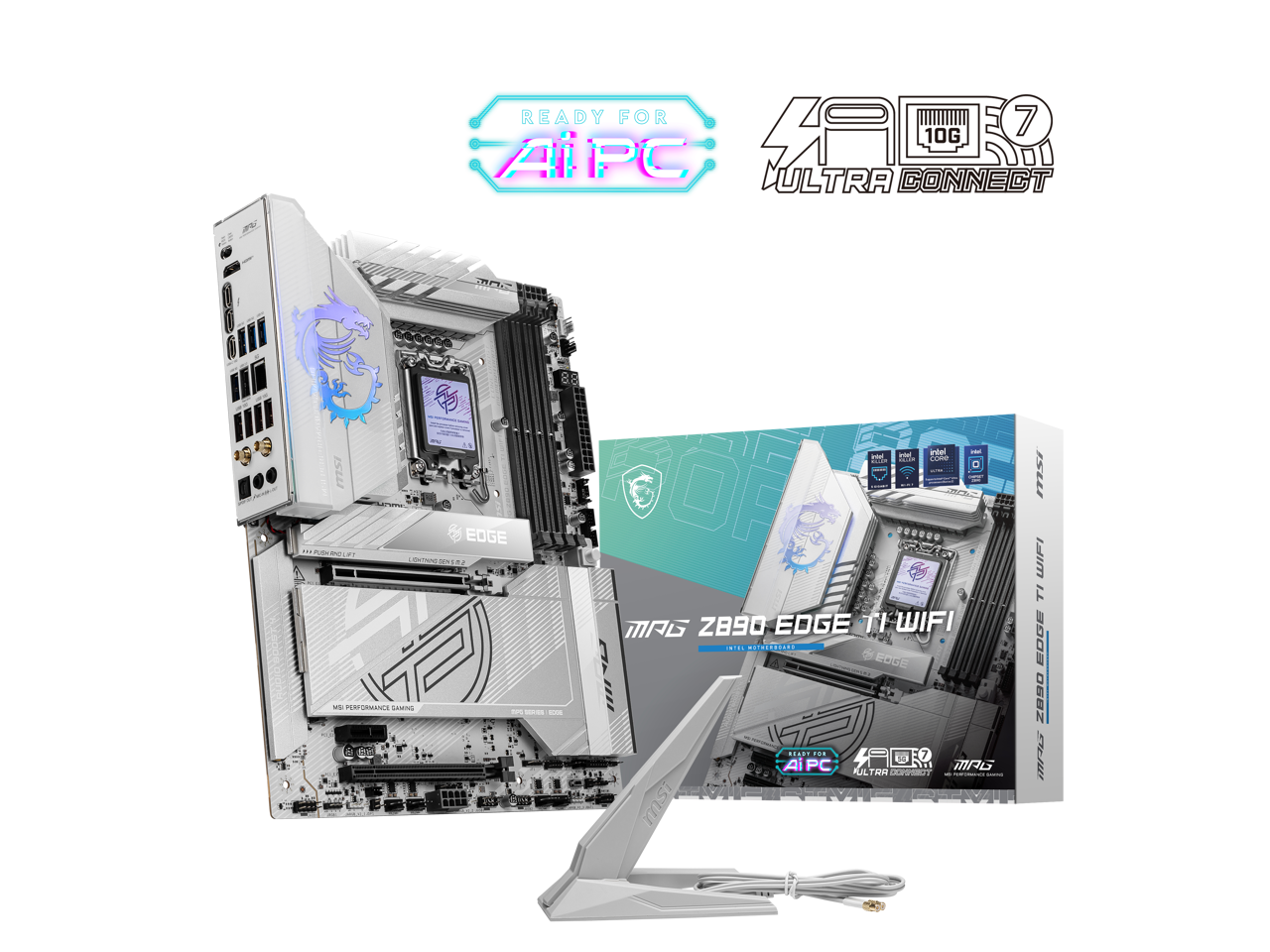 MSI - MPG Z890 EDGE TI WIFI Gaming Desktop Motherboard