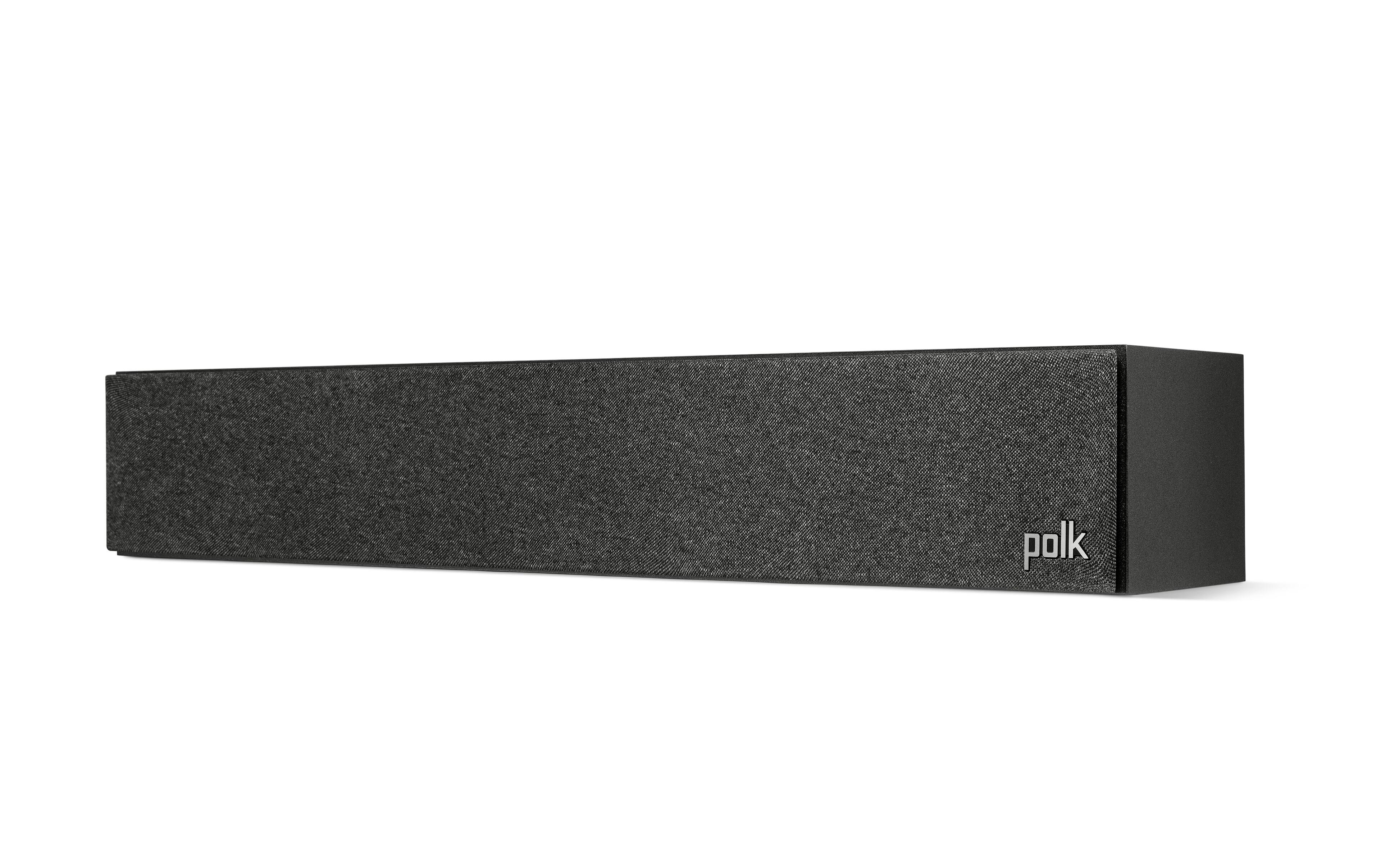 Angle. Polk Audio - Monitor XT35 Center Channel Speaker - Midnight Black.