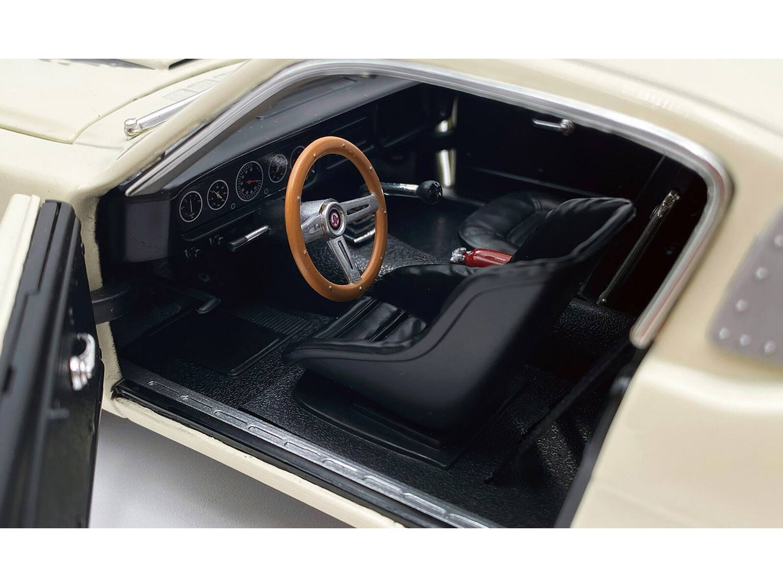 Left. ACME - 1965 Shelby GT350R Prototype #3 White Limited Edition to 312 pieces Worldwide 1/18 Diecast Model Car by ACME - White.