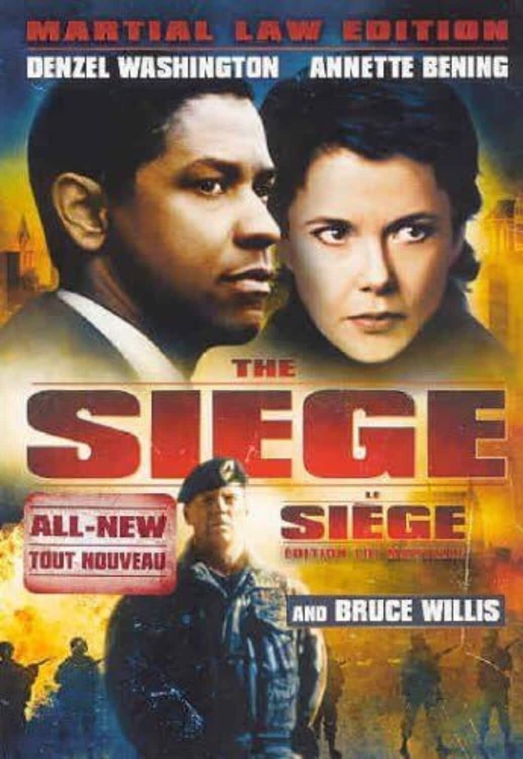The Siege   - DVD price history on PriceWatchPro