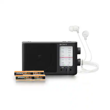 SONY
170 140 120 100 96 92 88 53 108 104 100 96 92
AM FM
P/SA/1 TUNE
OFF AM FM
PROCELL CELL
DURACELL DUBCELL