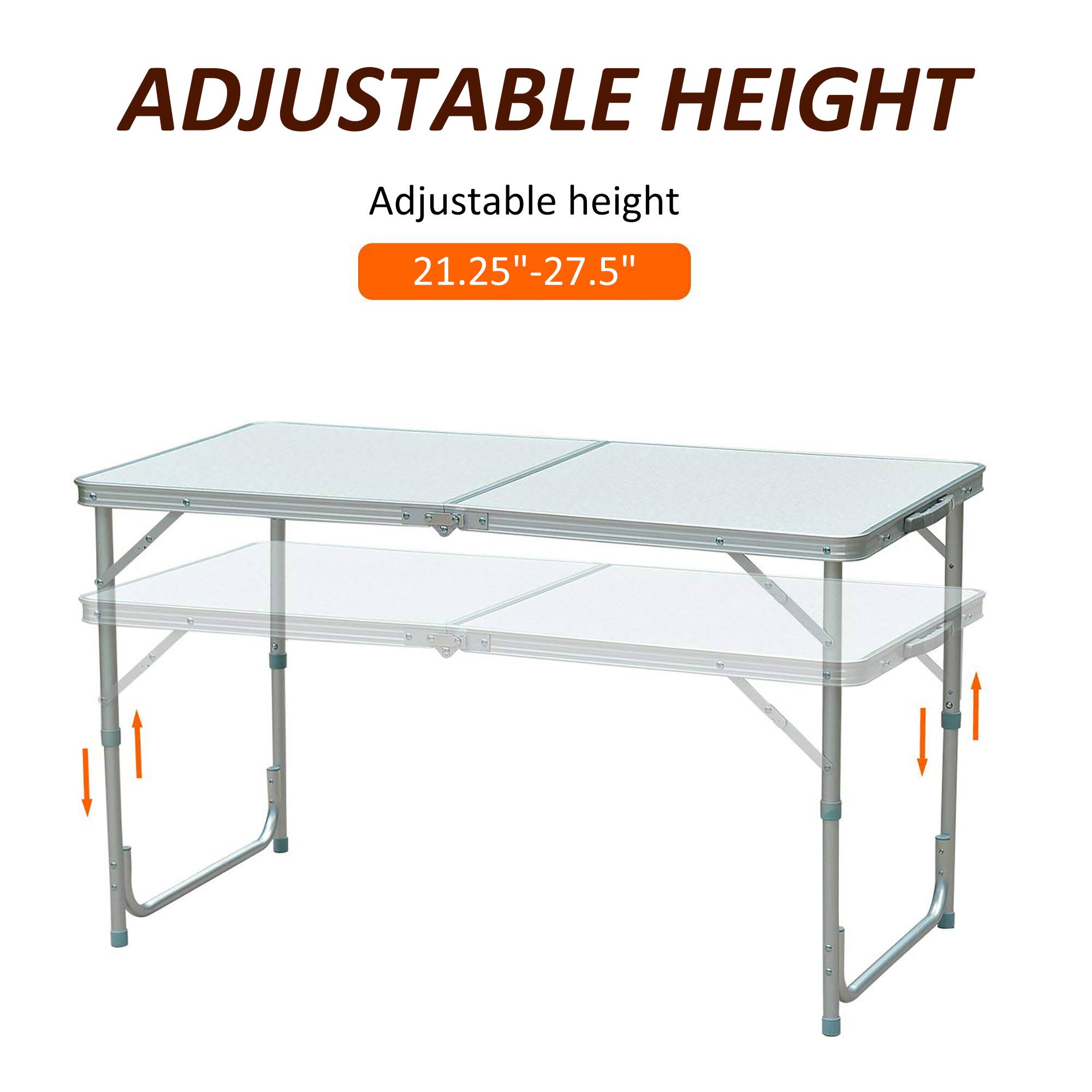 ADJUSTABLE HEIGHT

Adjustable height  
21.25"-27.5"