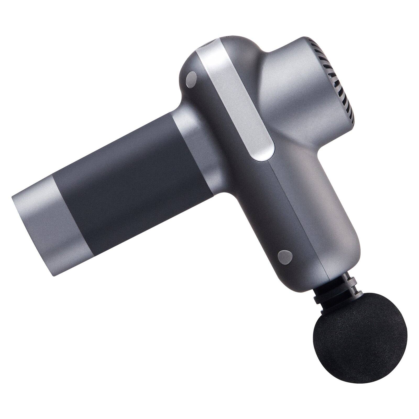 Alt View 9. Glintex - Mini Massage Gun Deep Tissue Percussion Massager with 5 Speeds 6 Heads Rechargeable Handheld for Muscle Relief.