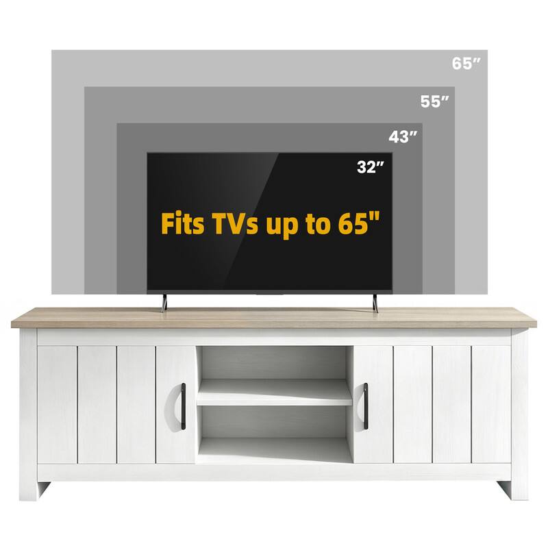 65"
55"
43"
32"
Fits TVs up to 65"