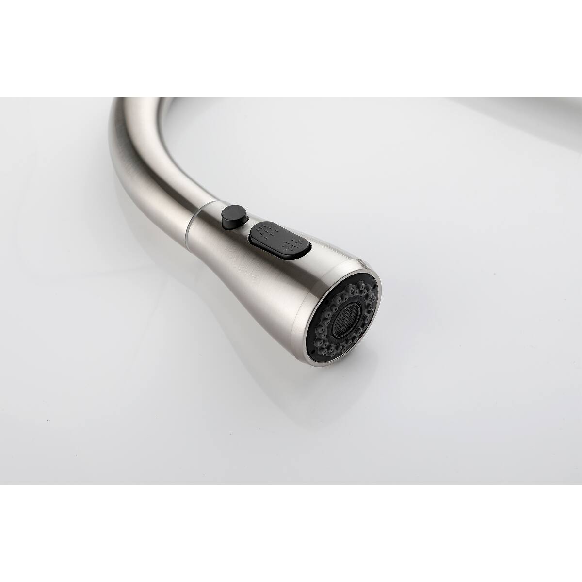 Alt View 1. Ropilly - Ropilly Single Handle Kitchen Sink Faucet with Pull Out Sprayer, Brushed Nickel Stainless Steel - Brushed Nickel.