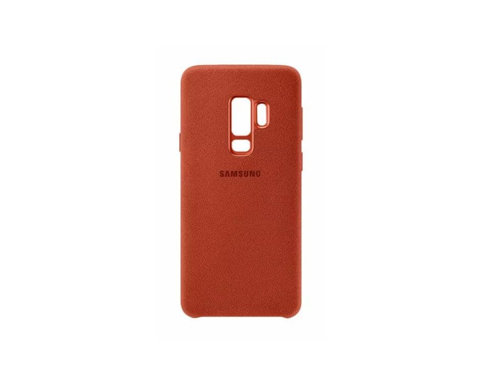 Samsung - Galaxy S9+ Alcantara Cover I Color: - Dark Red