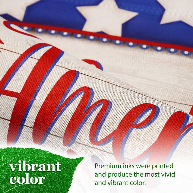Premium inks were printed and produce the most vivid and vibrant color.