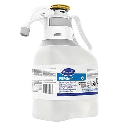 Diversey PERdiem® General Purpose Cleaner with Hydrogen Peroxide  
Nettoyant à usage général avec peroxyde d'hydrogène  
Limpiador de uso general con peróxido de hidrógeno  
58 TAL1MUS
