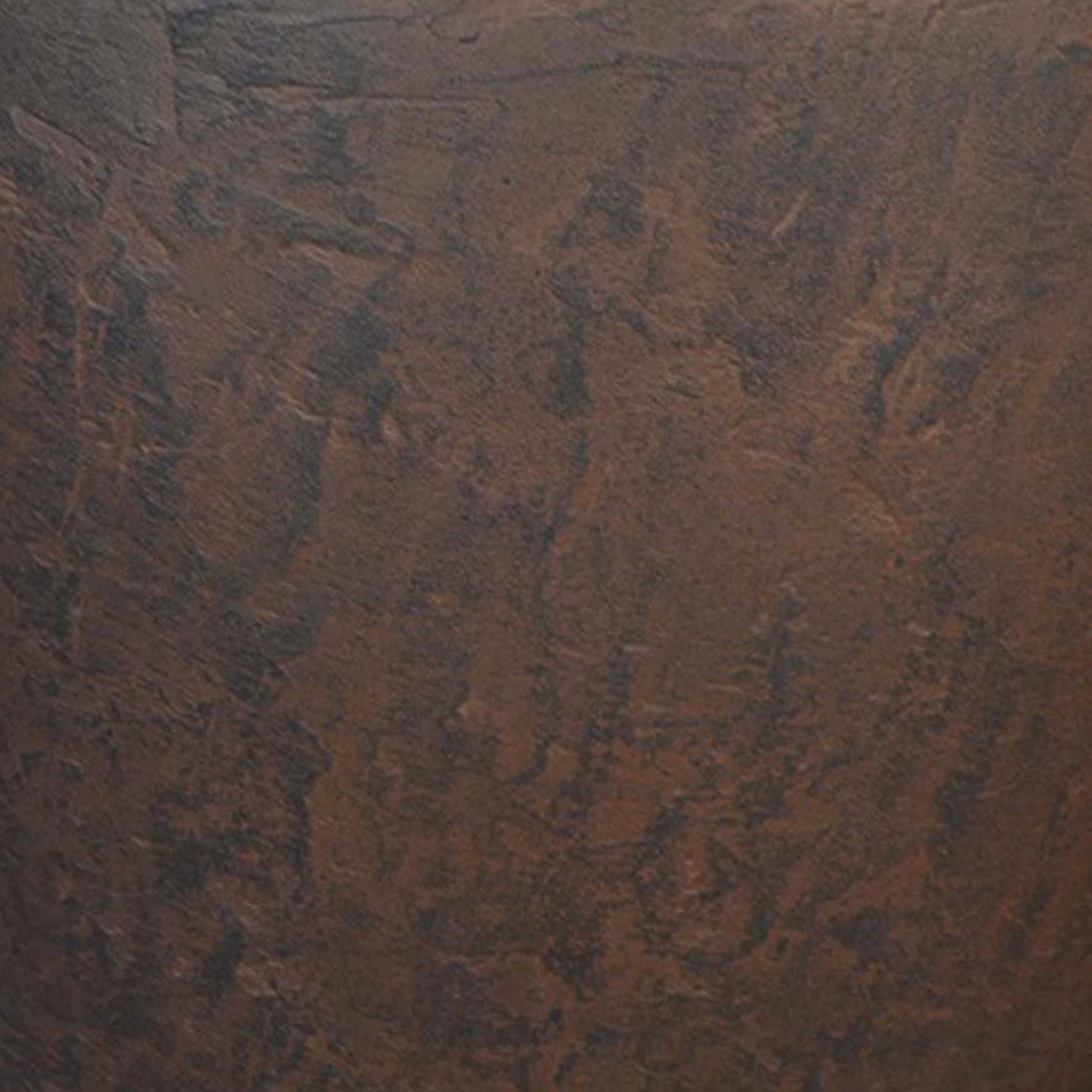 Alt View 9. Sunnydaze - 24 in Anjelica Dual-Wall Polyresin Planter - Set of 2 - Rust.