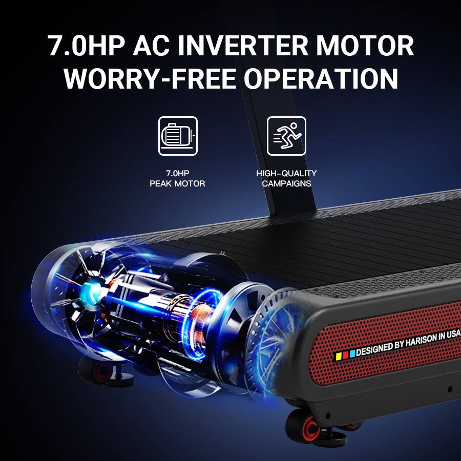7.0HP AC INVERTER MOTOR  
WORRY-FREE OPERATION  

7.0HP PEAK MOTOR  
HIGH-QUALITY CAMPAIGNS  

DESIGNED BY HARISON IN USA