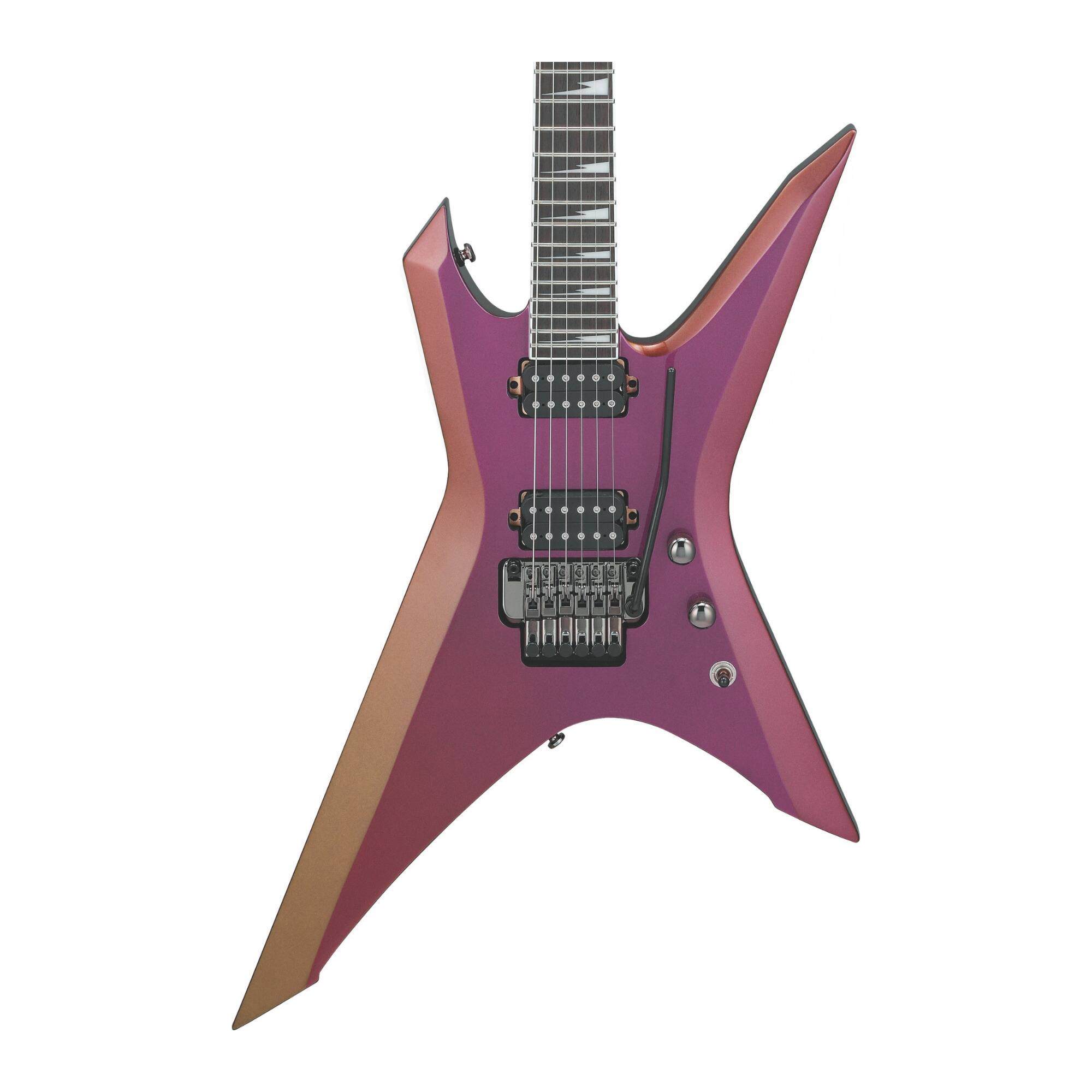 Back. Ibanez - Ibanez XPT420DXRGC Xiphos 6str Electric Guitar w/Bag - Rose Gold Chameleon.