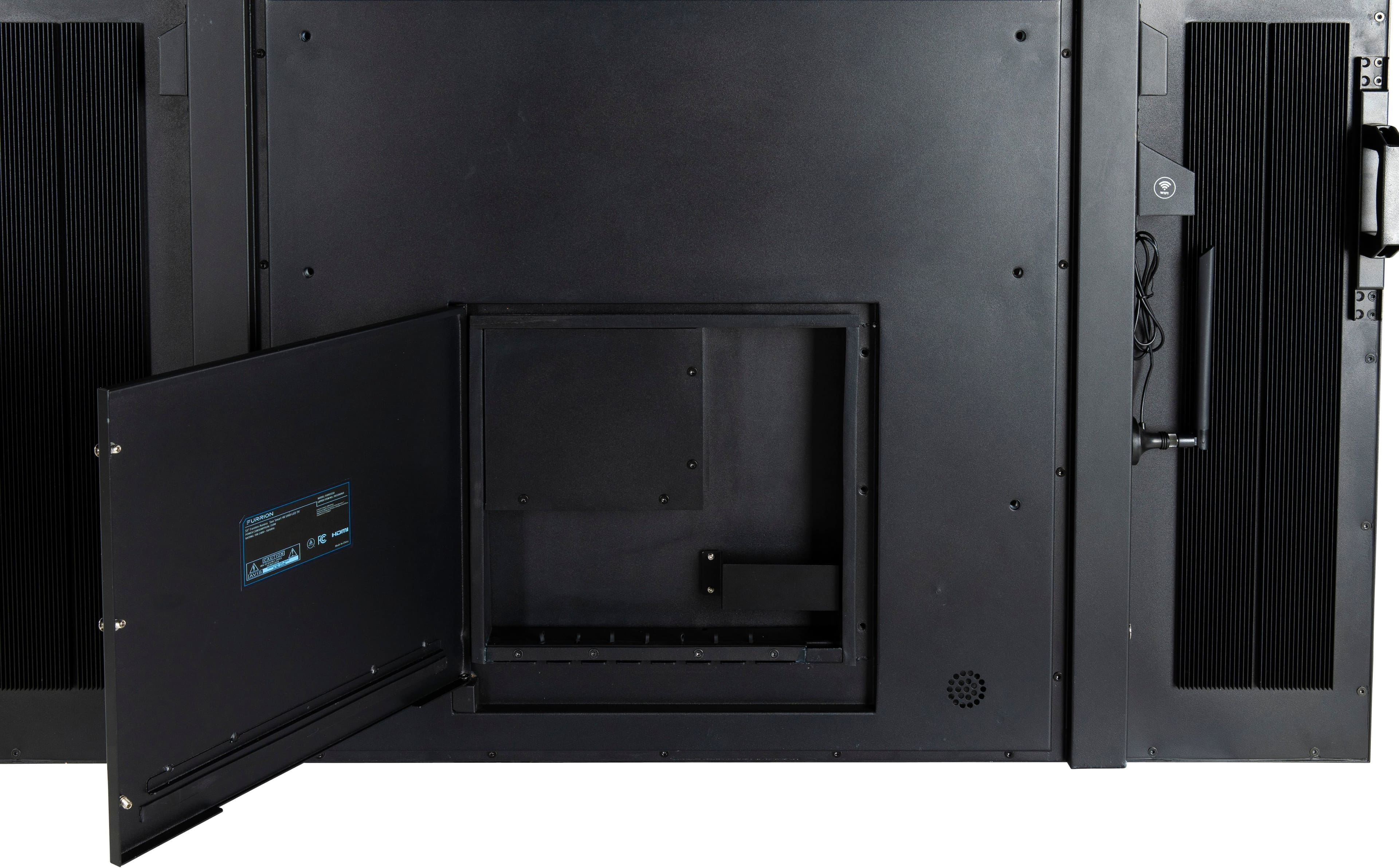 Alt View 16. Furrion - Furrion Aurora 55" Full-Sun Pro Series 4K UHD LED Outdoor Smart TV - 2500 nits - Black.