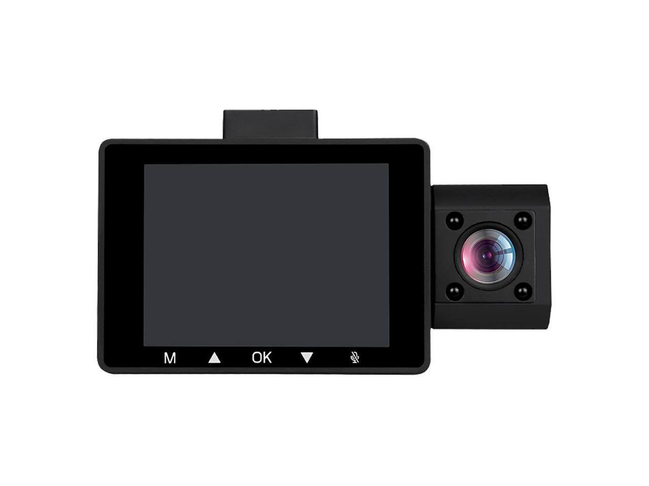 Alt View 1. Adesso - GekoGear Scout Pro 3-Channel Wi-Fi Dash Cam | 2K Camera - Black.