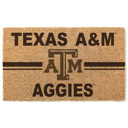 Jardine - Texas A&M Aggies 18" x 30" Team Logo Doormat - Brown
