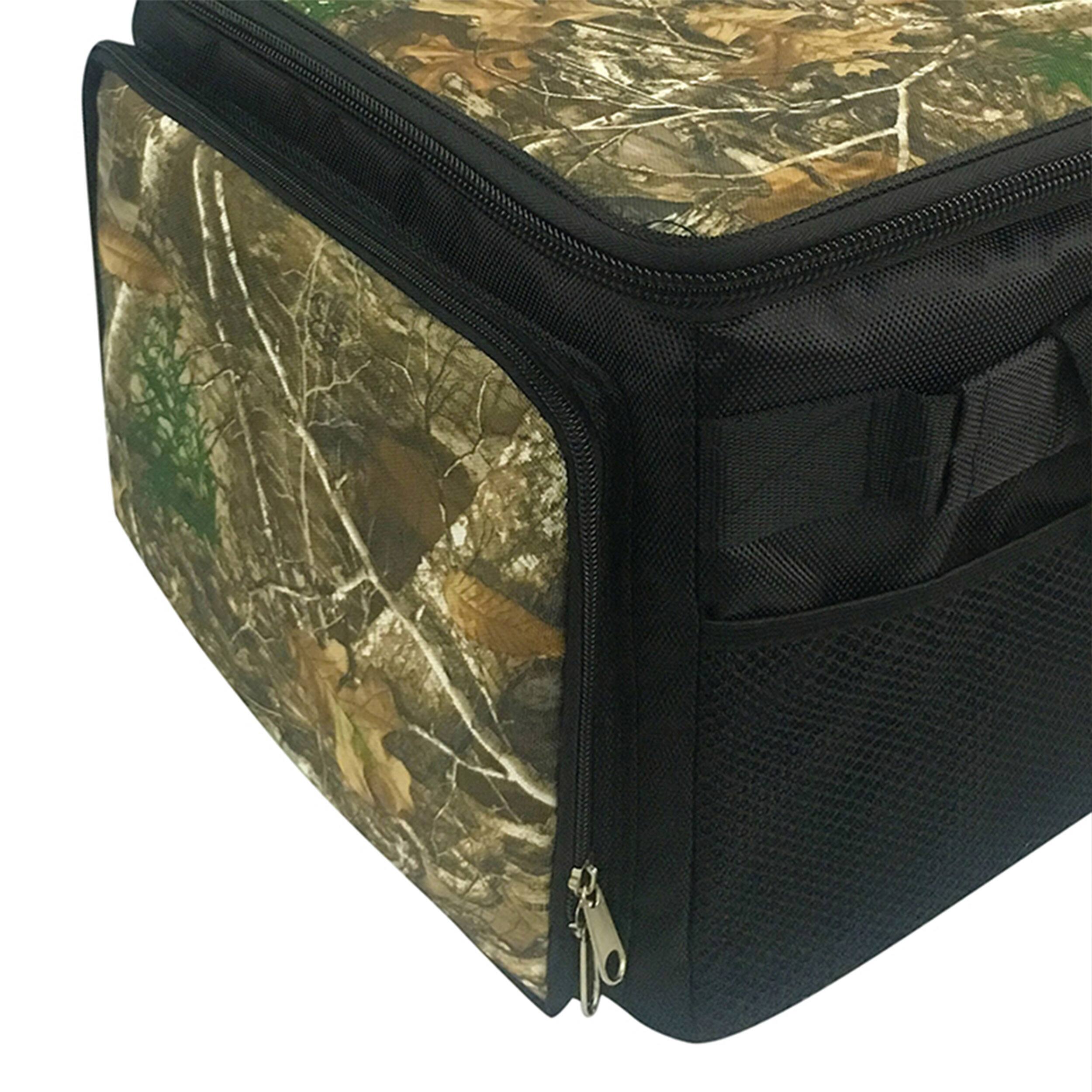 Alt View 2. Brentwood - Brentwood Kool Zone 30 Can Insulated Cooer Bag with Hard Liner in Realtree Edge Camo - Realtree Edge Camo.