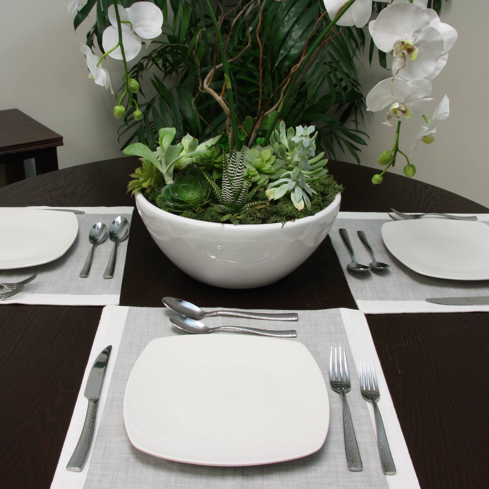 Alt View 2. Gibson - Gibson Elite Ambassador 20 Piece Stainless Steel Flatware Set - Silver.